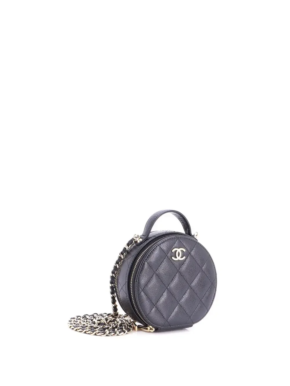 Chanel Handle With Care Round Vanity #277186C33B